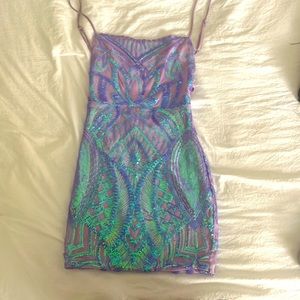 Sparking Lucy in the sky small mini dress <3